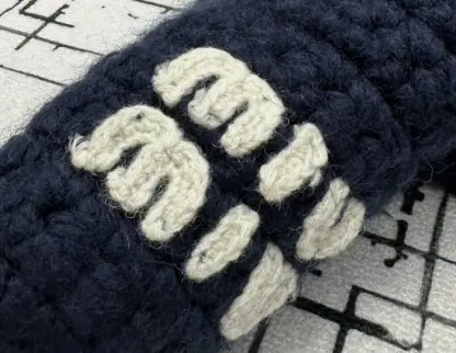 Replica Miu Miu Wool trapper hat with Scarf #4079 - Image 2