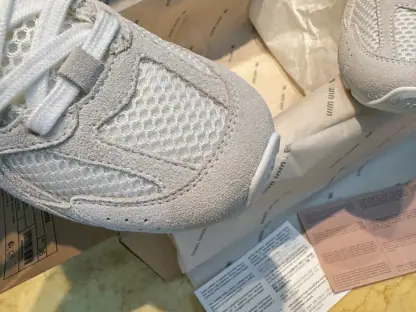 Replica New Balance X Miu Miu 530 SL suede and mesh sneakers #4030 - Image 15
