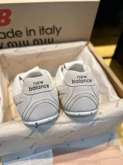 Replica New Balance X Miu Miu 530 SL suede and mesh sneakers #4030 - Image 8