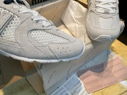Replica New Balance X Miu Miu 530 SL suede and mesh sneakers #4030 - Image 17