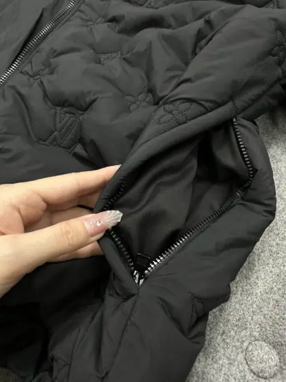 Replica Louis Vuitton Monogram Quilted Hooded Blouson 1AFA72 #3985 - Image 18