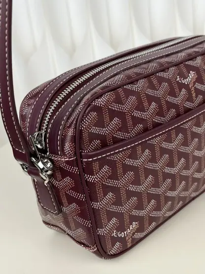 Replica Goyard Cap-Vert PM Bag Burgundy #4057 - Image 2