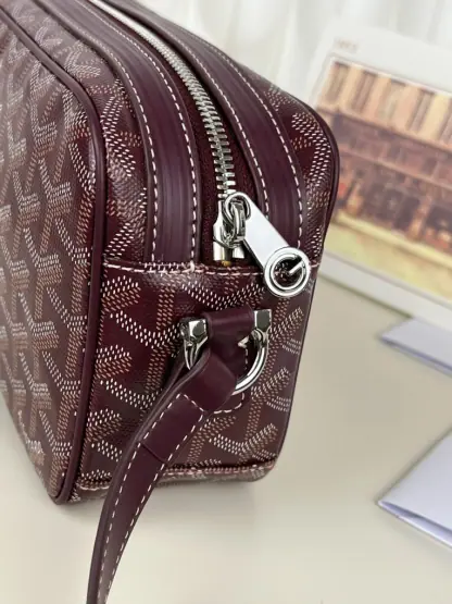 Replica Goyard Cap-Vert PM Bag Burgundy #4057 - Image 15