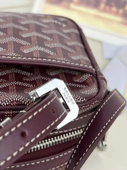Replica Goyard Cap-Vert PM Bag Burgundy #4057 - Image 19