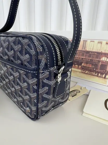 Replica Goyard Cap-Vert PM Bag Navy Blue #4055 - Image 4