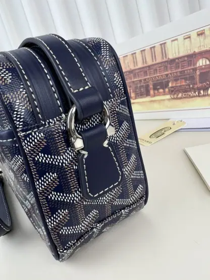 Replica Goyard Cap-Vert PM Bag Navy Blue #4055 - Image 17