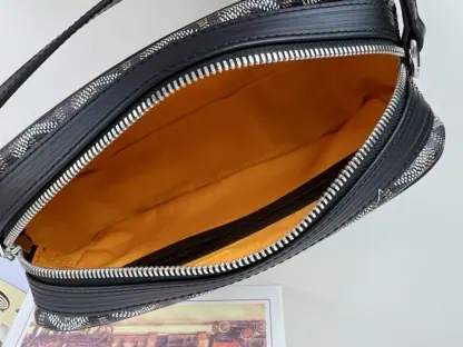 Replica Goyard Cap-Vert PM Bag Black #4050 - Image 15