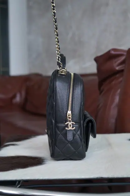 REPLICA CHANEL CLASSIC MINI BACKPACK BLACK #4034 - Image 6
