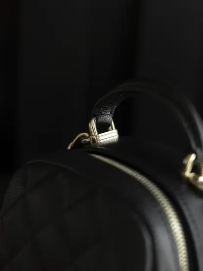 REPLICA CHANEL CLASSIC MINI BACKPACK BLACK #4034 - Image 16