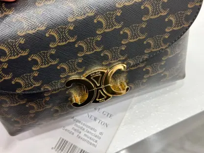 REPLICA CELINE TEEN NINO BAG IN TRIOMPHE CANVAS 118112 #3977 - Image 13