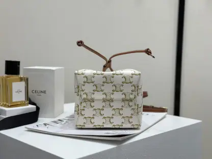 REPLICA CELINE MICRO SAILOR IN TRIOMPHE CANVAS AND CALFSKIN #3945 - Image 13