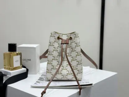 REPLICA CELINE MICRO SAILOR IN TRIOMPHE CANVAS AND CALFSKIN #3945