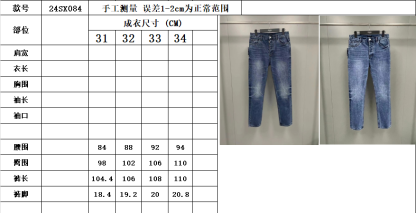 Replica Prada Men's Five-pocket denim jeans #4060 - Image 9