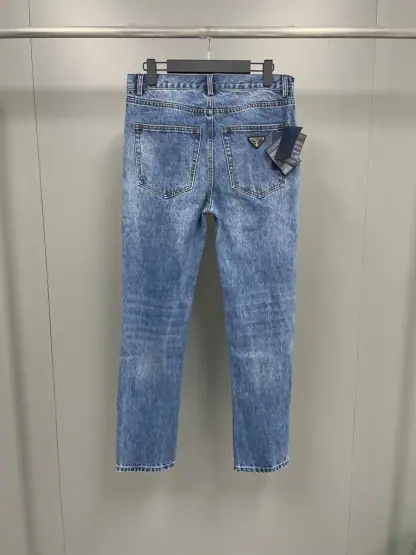 Replica Prada Men's Five-pocket denim jeans #4060 - Image 2