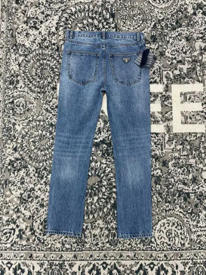 Replica Prada Men's Five-pocket denim jeans #4060 - Image 3
