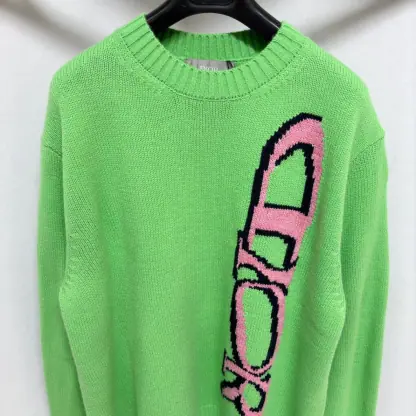 Replica DIOR AND LEWIS HAMILTON Sweater For Men Green #4068 - Image 5