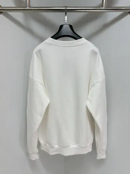 Replica DIOR AND LEWIS HAMILTON Sweatshirt For Men White #4066 - Image 4