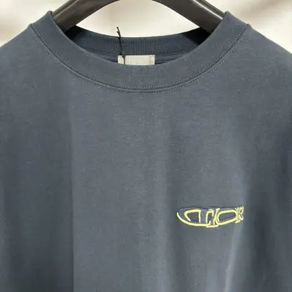 Replica DIOR AND LEWIS HAMILTON T-Shirt Oversized Fit Blue #4076 - Image 7