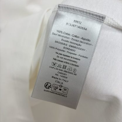 Replica DIOR AND LEWIS HAMILTON T-Shirt Oversized Fit White #4075 - Image 8