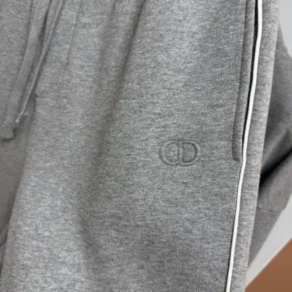 Replica Dior Men's CD Icon Track Pants Grey #4004 - Image 4