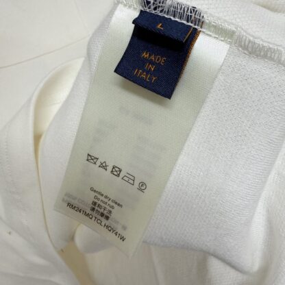Replica Louis Vuitton Men's Pique Cotton T-Shirt #4115 - Image 2