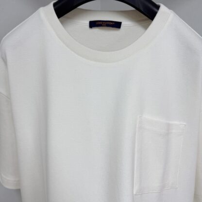 Replica Louis Vuitton Men's Pique Cotton T-Shirt #4115 - Image 4