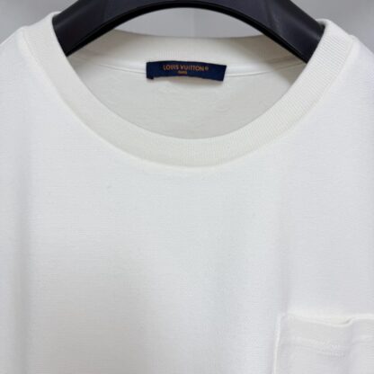 Replica Louis Vuitton Men's Pique Cotton T-Shirt #4115 - Image 8