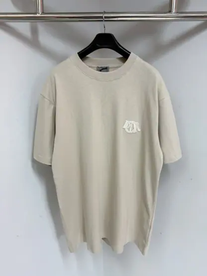 Replica Dior Men's Charm T-Shirt Relaxed Fit Beige #4072