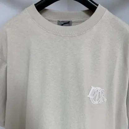 Replica Dior Men's Charm T-Shirt Relaxed Fit Beige #4072 - Image 3