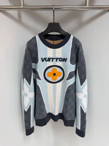 Replica Louis Vuitton Quilted Cotton Blend Crewneck 1AGK19 #4137