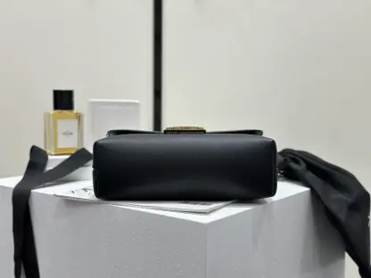 REPLICA CELINE TEEN CELINE VICTOIRE BAG IN SUPPLE CALFSKIN 116593 BLACK #3957 - Image 14