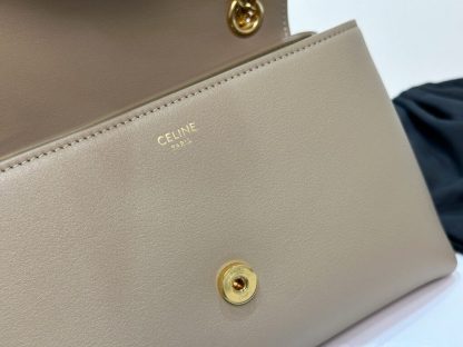 REPLICA CELINE TEEN CELINE VICTOIRE BAG IN SUPPLE CALFSKIN 116593 BROWN SEPIA #3956 - Image 2