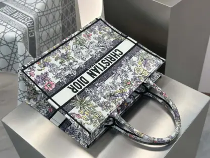 Replica Dior Medium Dior Book Tote Latte Dior #4143 - Image 4