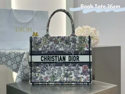 Replica Dior Medium Dior Book Tote Latte Dior #4143 - Image 7