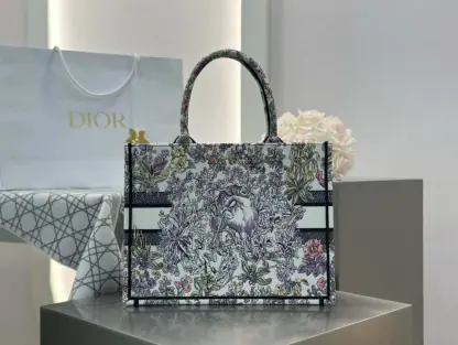 Replica Dior Medium Dior Book Tote Latte Dior #4143 - Image 9