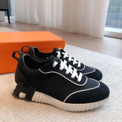 Replica HERMES Bouncing Sneakers Men Women #4178 - Image 7