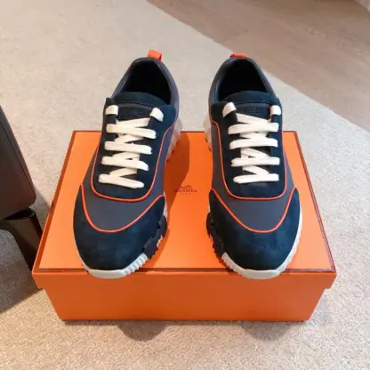 Replica HERMES Bouncing Sneakers Men Women #4177 - Image 9