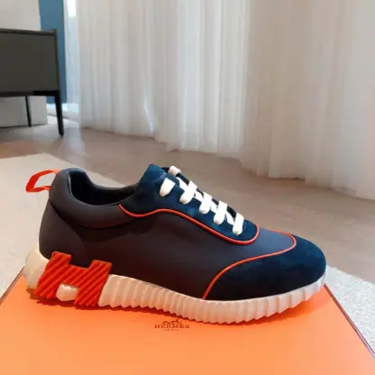 Replica HERMES Bouncing Sneakers Men Women #4177 - Image 2