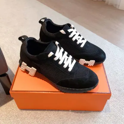 Replica HERMES Bouncing Sneakers Men Women #4183 - Image 9
