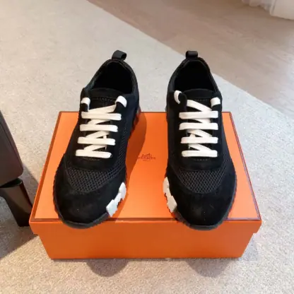 Replica HERMES Bouncing Sneakers Men Women #4183 - Image 8