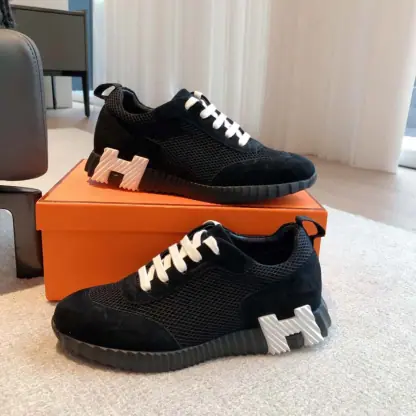 Replica HERMES Bouncing Sneakers Men Women #4183 - Image 5