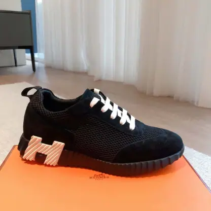 Replica HERMES Bouncing Sneakers Men Women #4183 - Image 4