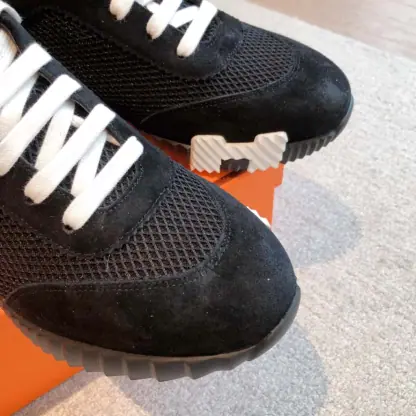Replica HERMES Bouncing Sneakers Men Women #4183 - Image 3