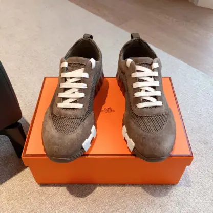 Replica HERMES Bouncing Sneakers Men Women #4182 - Image 2