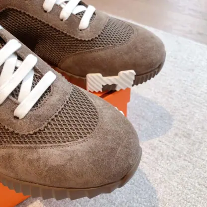 Replica HERMES Bouncing Sneakers Men Women #4182 - Image 8