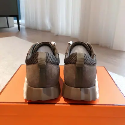 Replica HERMES Bouncing Sneakers Men Women #4182 - Image 5