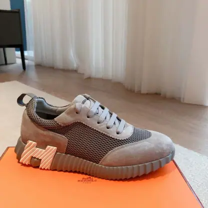 Replica HERMES Bouncing Sneakers Men Women #4180 - Image 7