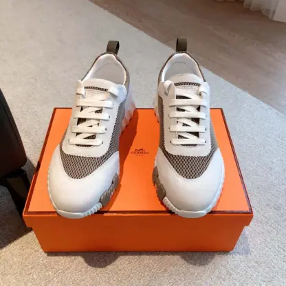 Replica HERMES Bouncing Sneakers Men Women #4181 - Image 7