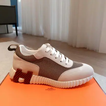Replica HERMES Bouncing Sneakers Men Women #4181 - Image 6