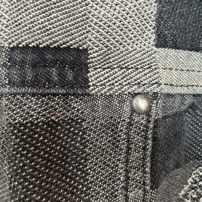 Replica Louis Vuitton Damoflage Classic Denim Jacket 1AHEBG #4170 - Image 4